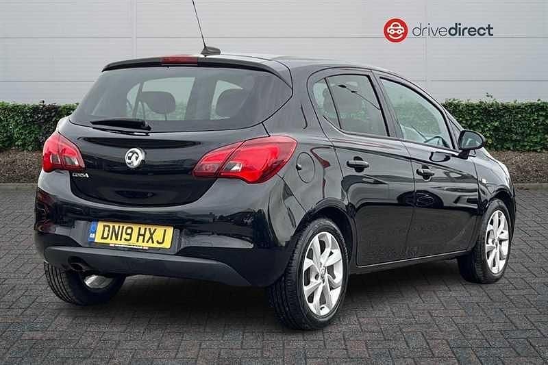 Used Vauxhall Corsa Sport 75 HP (55 kW) 2019 Black Hatchback