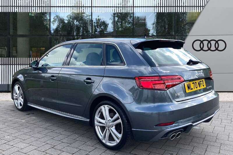 Used Audi A3 S-Line 148 HP (108 kW) 2020 Grey Hatchback