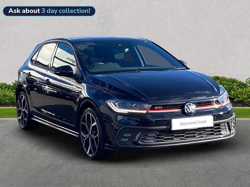 Black Used 2022 VW Polo GTI Hatchback | £19,918 (Fair price) - Image 1/4