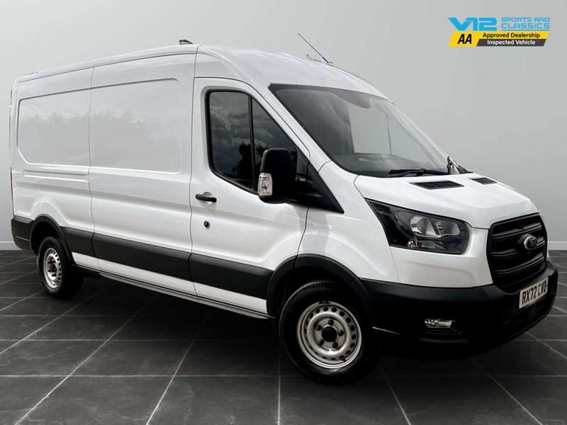 Used Ford Transit 130 HP (95 kW) 2022 White Van