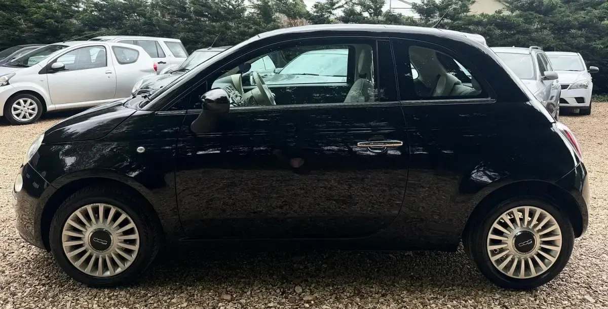Used Fiat 500 Lounge 85 HP (62 kW) 2012 Black Hatchback