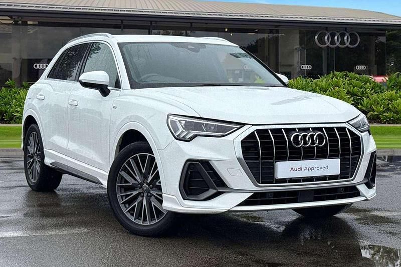 White Used 2020 Audi Q3 S-Line SUV | £19,490 (Fair price) - Image 1/4