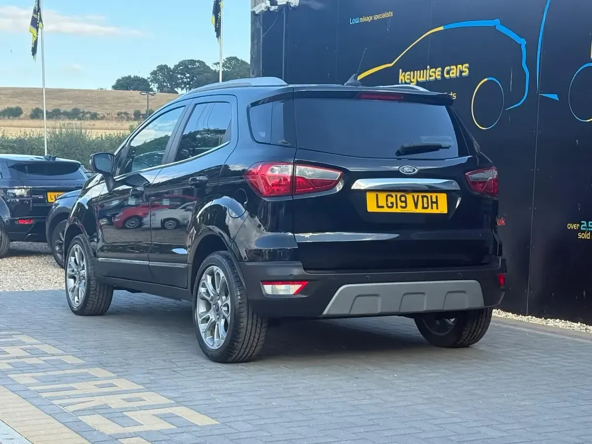 Used Ford Ecosport Titanium 125 HP (91 kW) 2019 Black SUV