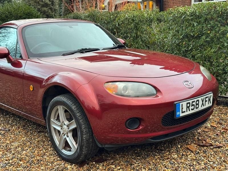 Red Used 2008 Mazda MX5 Cabriolet | £5,795 (Fair price) - Image 1/4