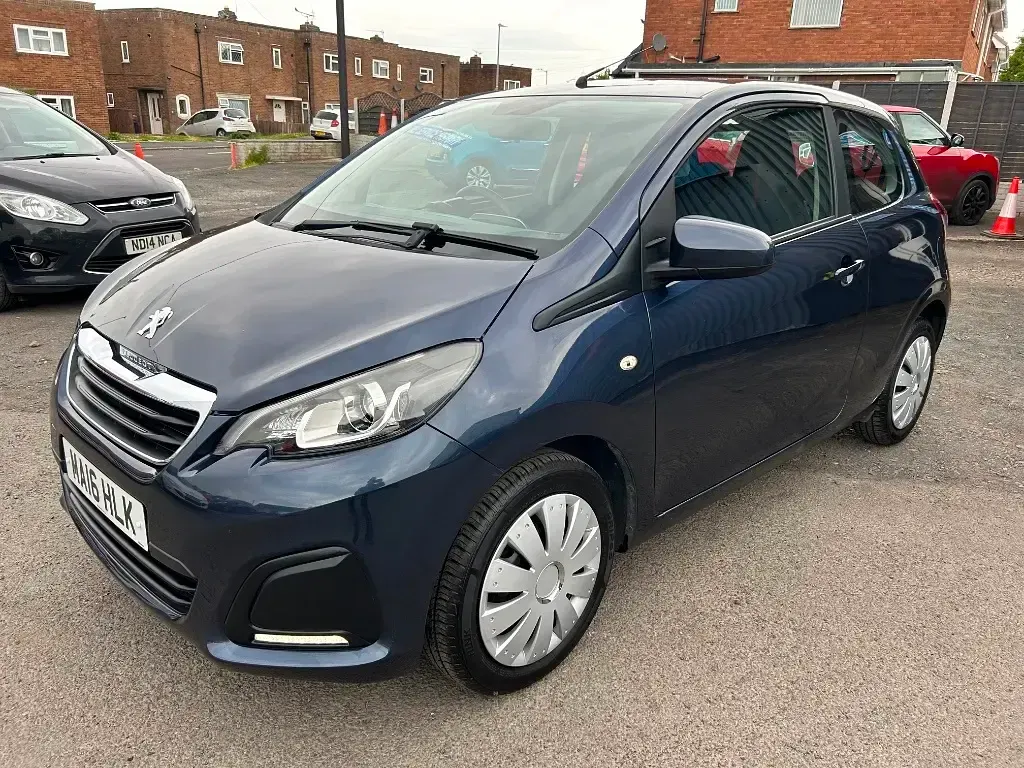 Used Peugeot 108 Active 2016 Blue Hatchback