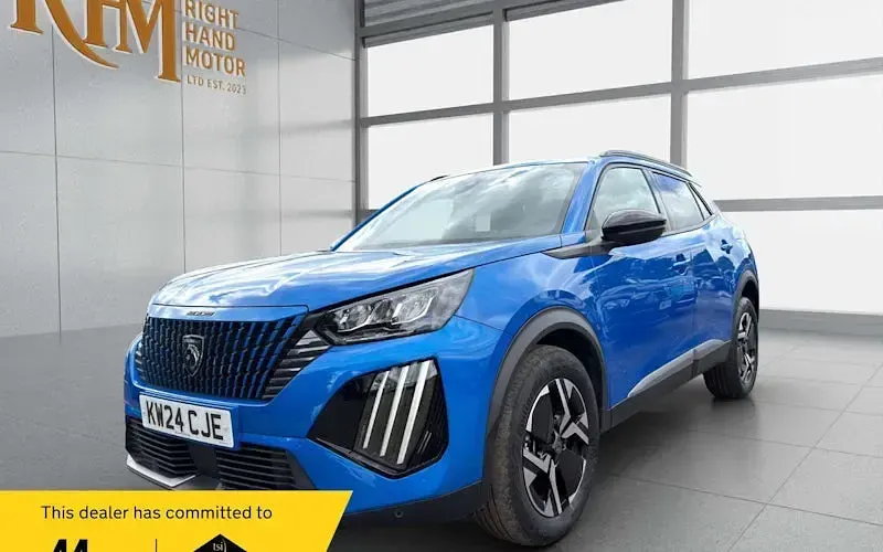 Used Peugeot 2008 Allure 137 HP (100 kW) 2024 Blue SUV
