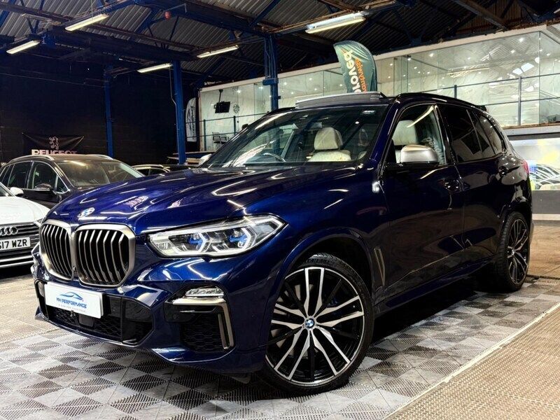 Blue Used 2020 BMW X5 Comfort Edition SUV | £34,895 (Good price) - Image 1/4