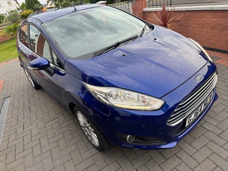 Blue Used 2014 Ford Fiesta Titanium Hatchback | £2,995 (Fair price) - Image 1/4