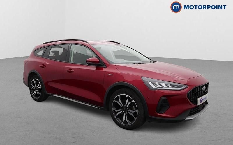 Red Used 2023 Ford Focus Active X Estate | £15,949 (Fair price) - Image 1/4