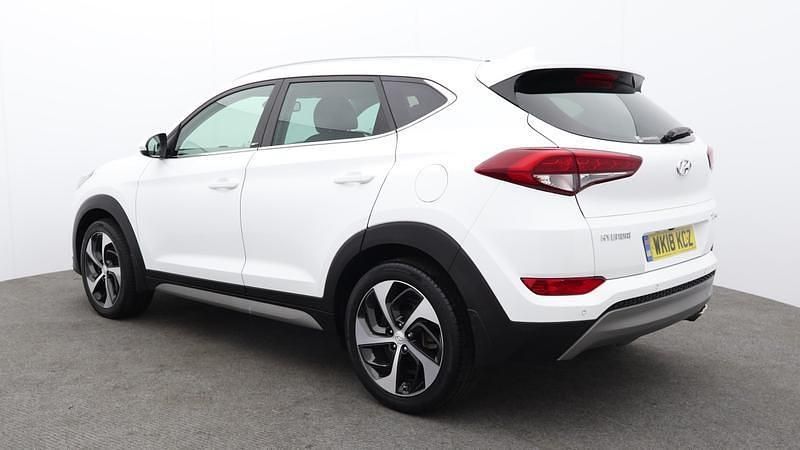 Used Hyundai Tucson Edition 177 HP (130 kW) 2018 White SUV