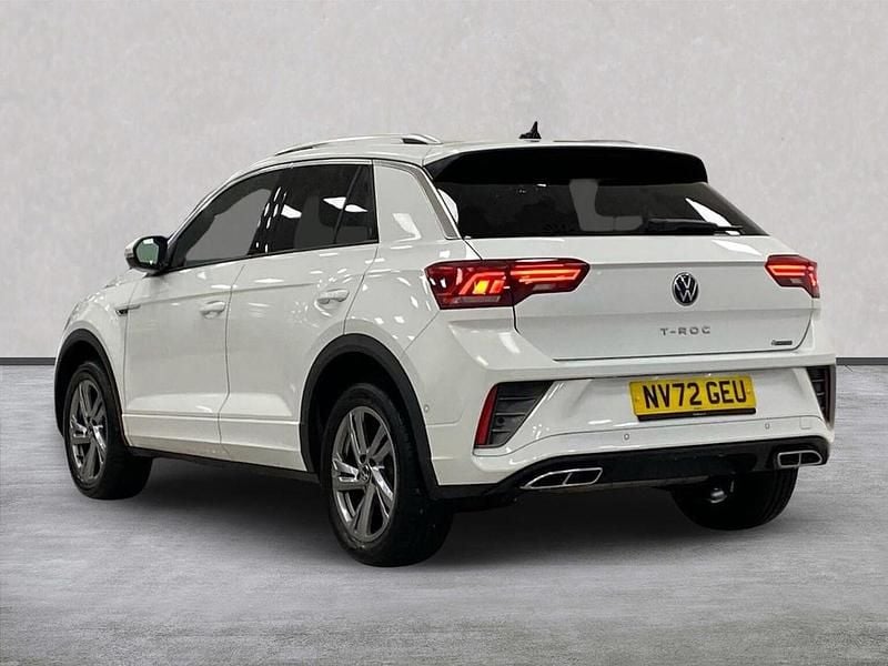 Used VW T-Roc R-line 190 HP (139 kW) 2022 White SUV