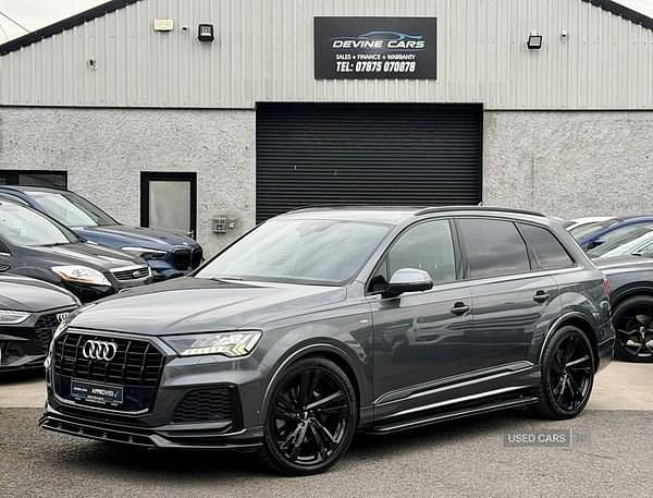 Used Audi Q7 S-Line 231 HP (169 kW) 2020 Grey SUV