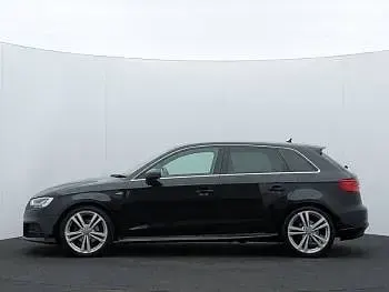Used Audi A3 S-Line 150 HP (110 kW) 2018 Black Sedan