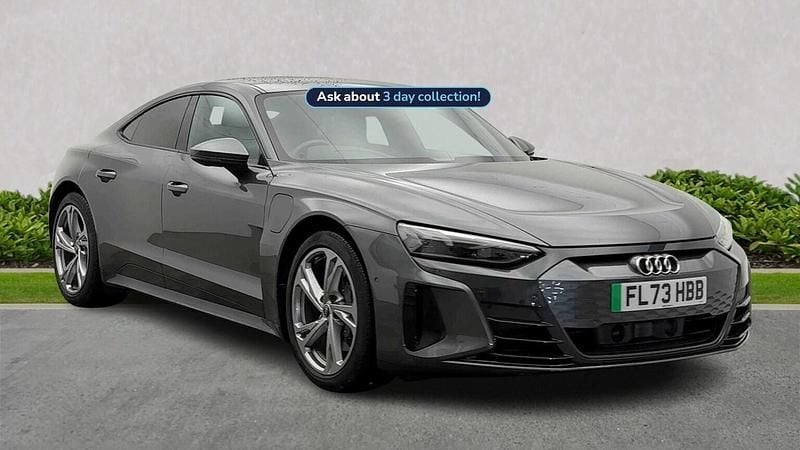 Grey Used 2023 Audi e-tron GT quattro Comfort Sedan | £44,299 (Fair price) - Image 1/2