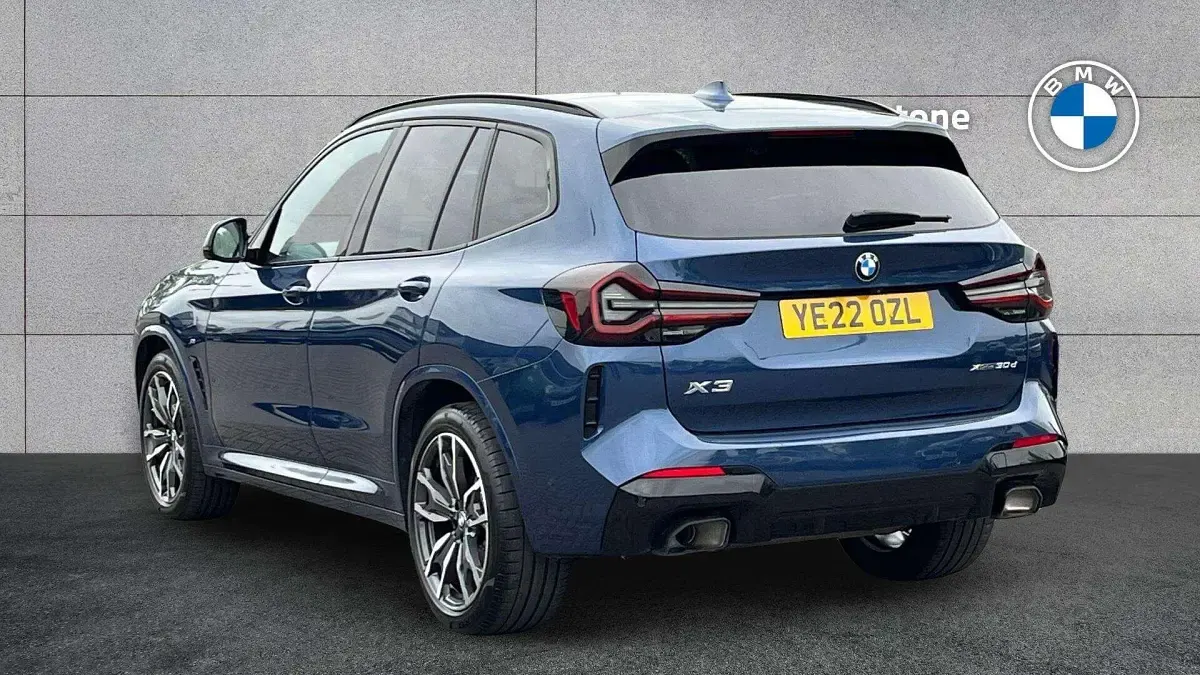 Used BMW X3 M Sport 282 HP (207 kW) 2022 Blue SUV
