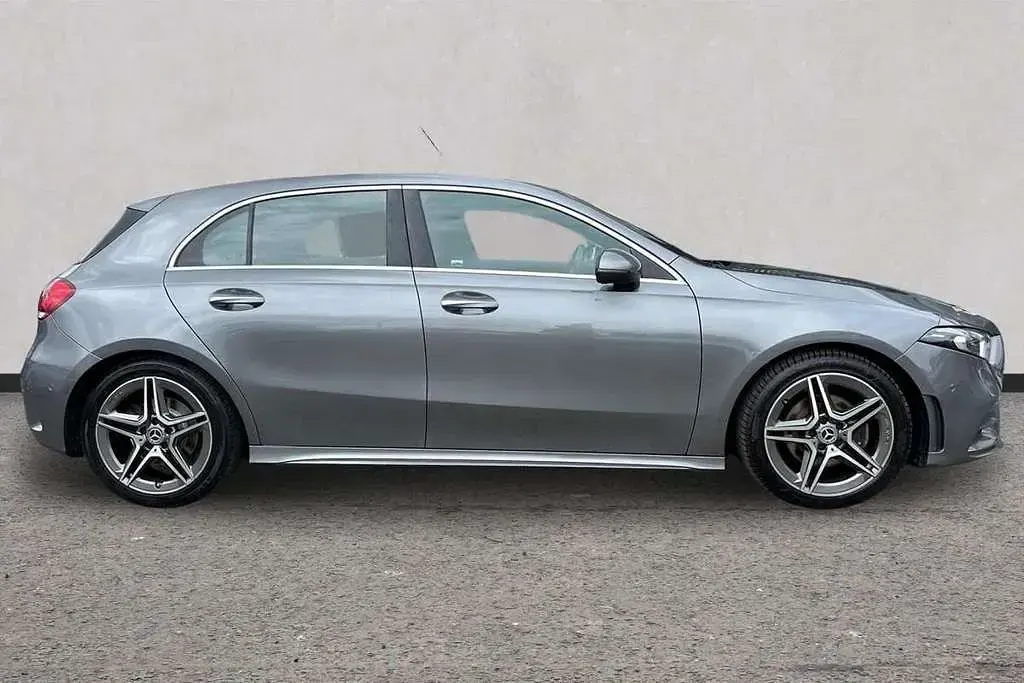 Used Mercedes A200 AMG Line Premium 161 HP (118 kW) 2019 Grey Hatchback