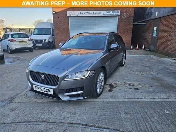 Grey Used 2018 Jaguar XF Sportbrake R-Sport Estate | £17,695 (Fair price) - Image 1/1