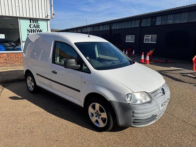 Used VW Caddy 69 HP (50 kW) 2009 White MPV