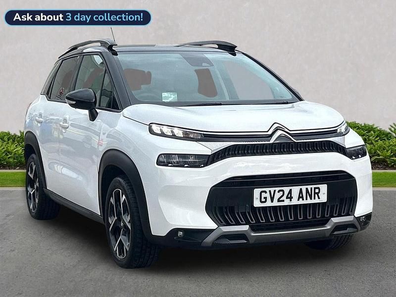White Used 2024 Citroën C3 Aircross PureTech SUV | £14,881 (A bit pricey) - Image 1/2