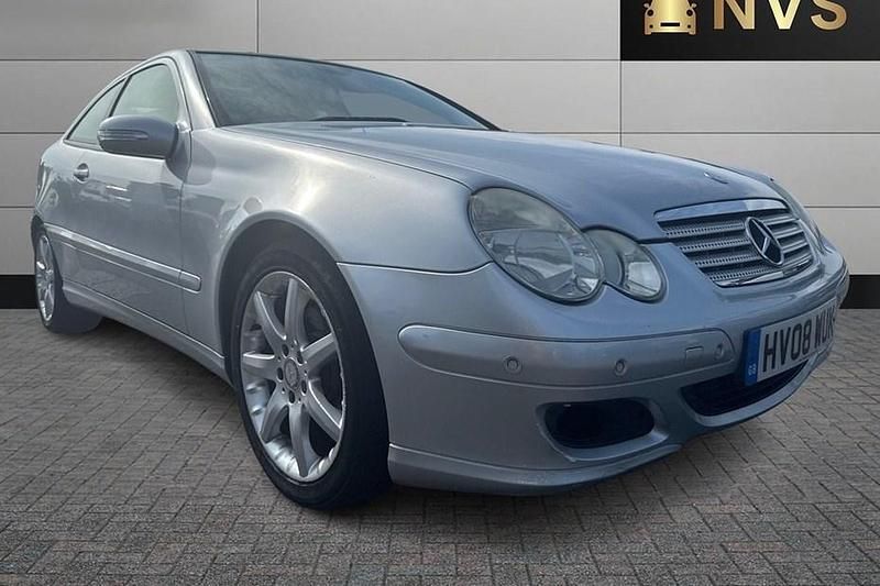 Silver Used 2008 Mercedes C220 SE Coupe | £2,295 (Fair price) - Image 1/1