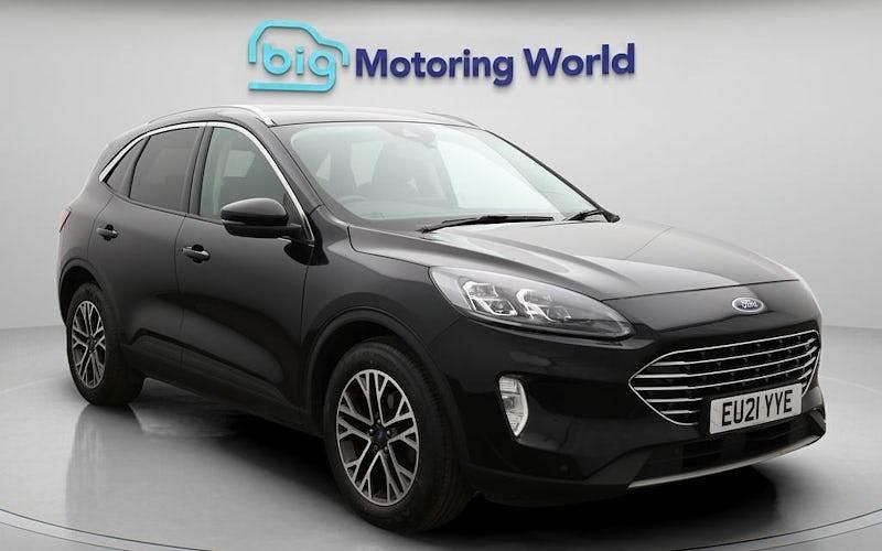 Used Ford Kuga Titanium 120 HP (88 kW) 2021 Black SUV