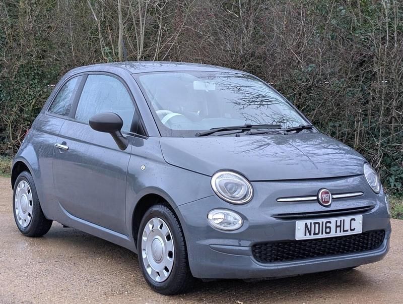 Used Fiat 500 Pop 69 HP (50 kW) 2016 Grey Hatchback