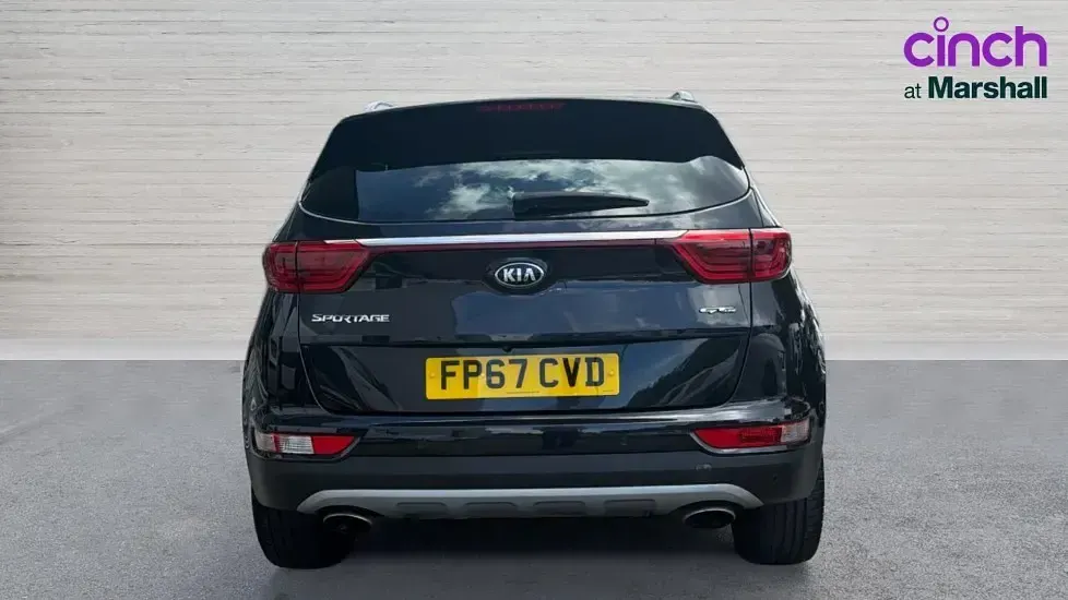 Used Kia Sportage GT-Line 174 HP (127 kW) 2018 Black SUV