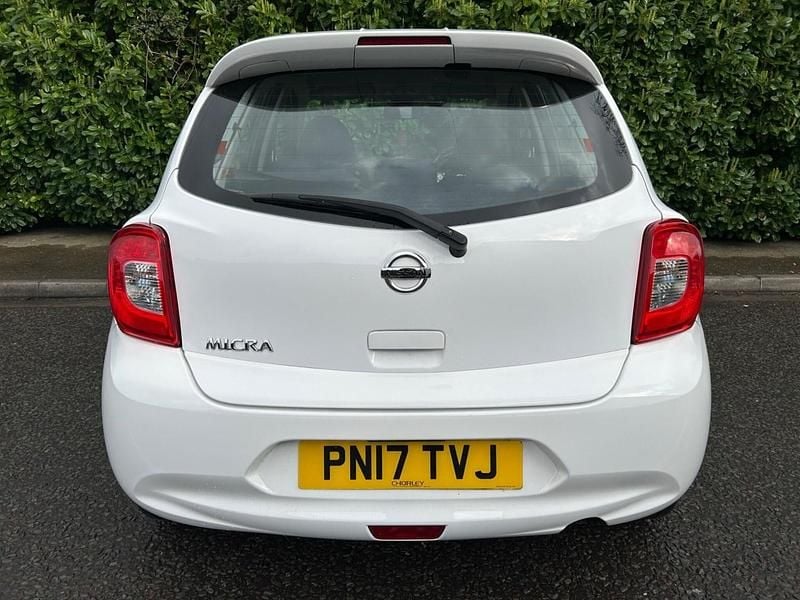 Usado Nissan Micra Acenta 2017 Branco Citadino