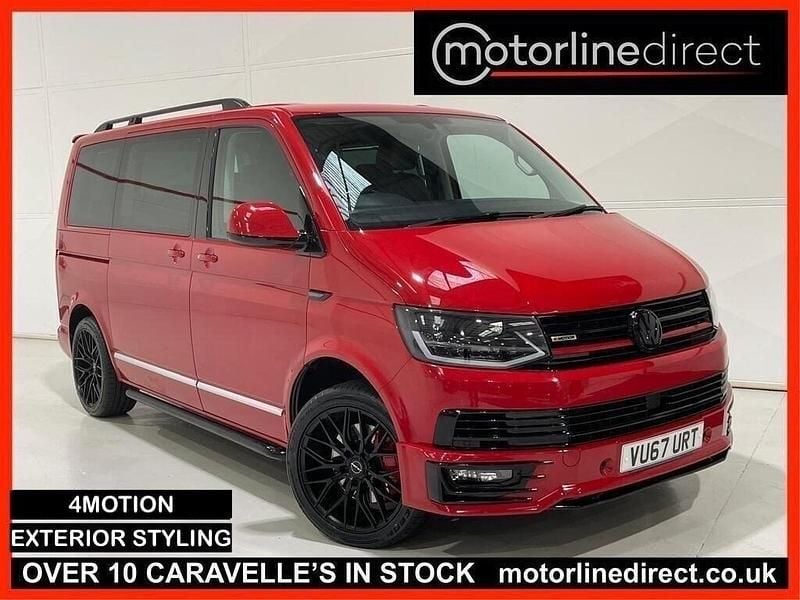 Red Used 2017 VW Caravelle Executive MPV | £32,349 (Fair price) - Image 1/3