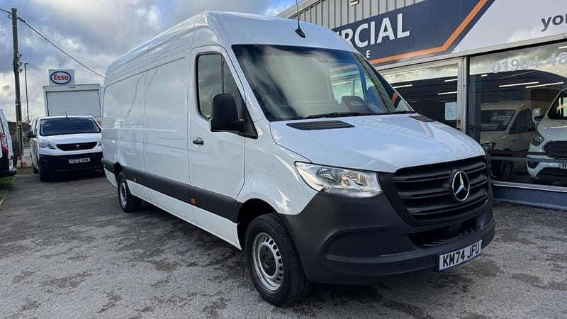 White Used 2024 Mercedes Sprinter Van | £27,995 (Fair price) - Image 1/4