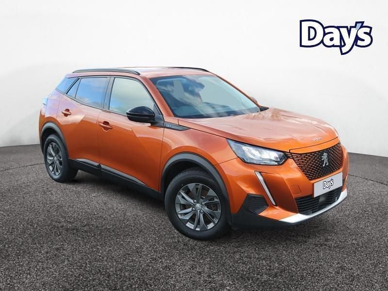 Used Peugeot e-2008 Active+ 100 kW (136 HP) 2022 Orange SUV
