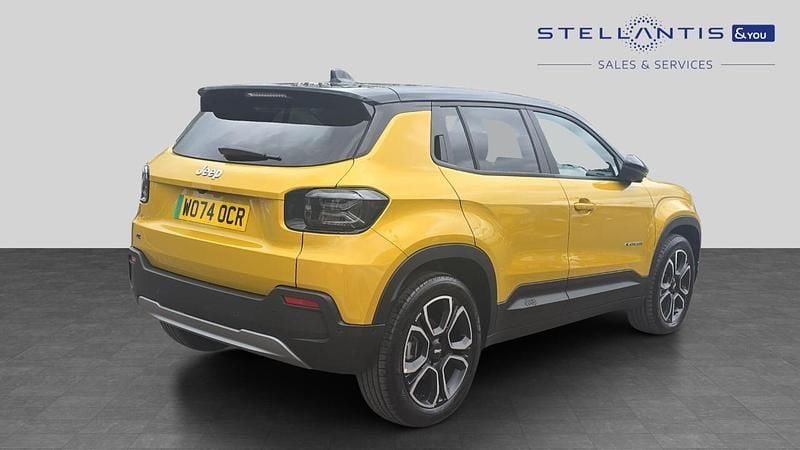 Used Jeep Avenger EV Summit 113 kW (154 HP) 2025 Black SUV