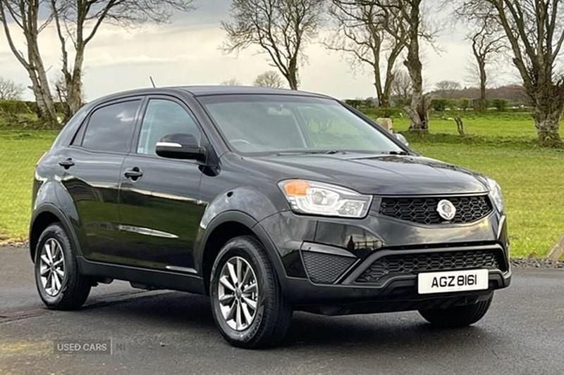 Used Ssangyong (KGM) Korando 149 HP (109 kW) 2016 Black Estate