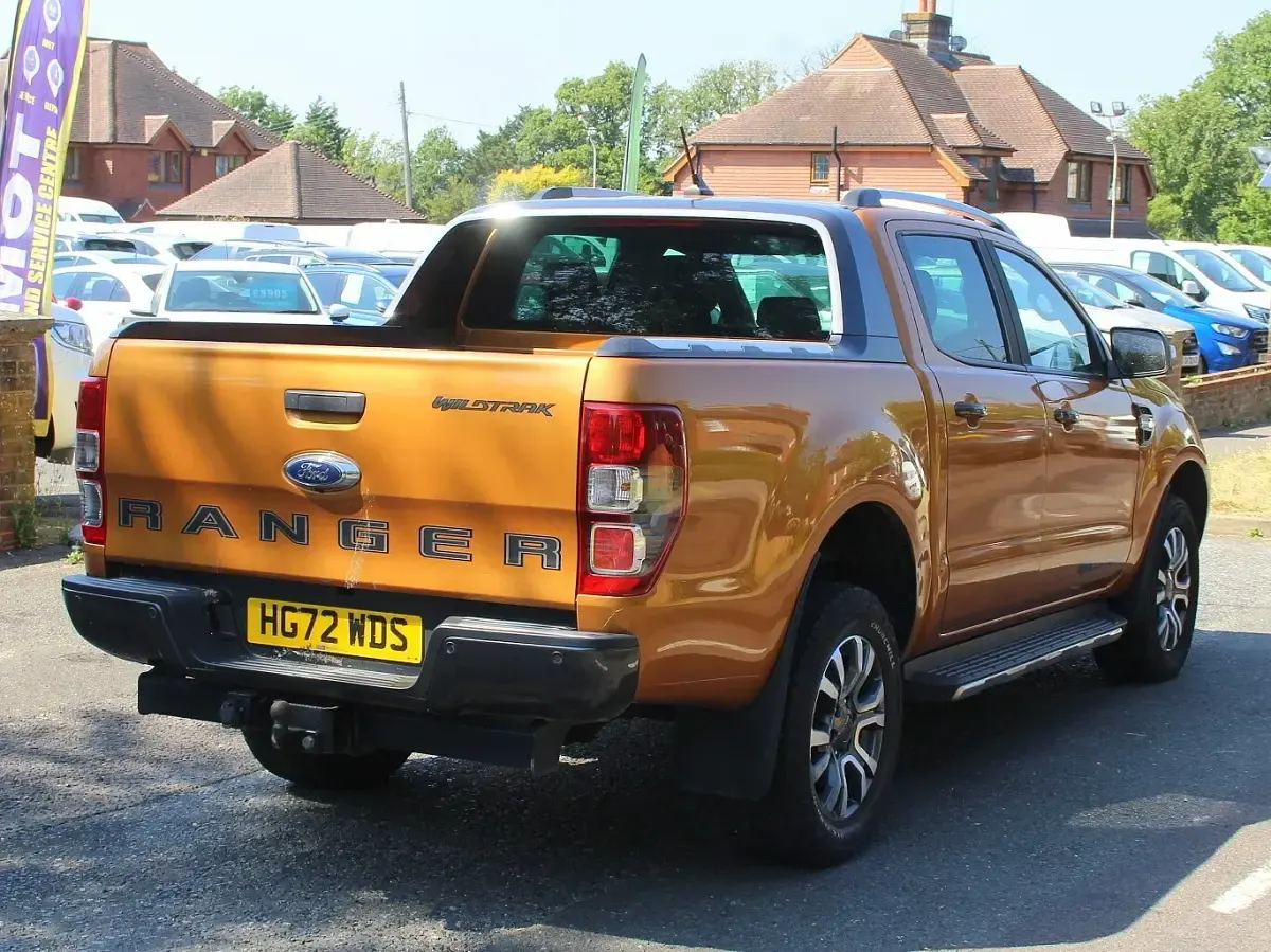 Used Ford Ranger Wildtrack 213 HP (156 kW) 2022 Orange Pickup