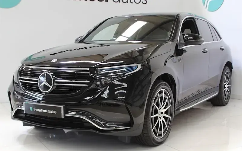 Used Mercedes EQC400 AMG line 300 kW (408 HP) 2021 Black SUV