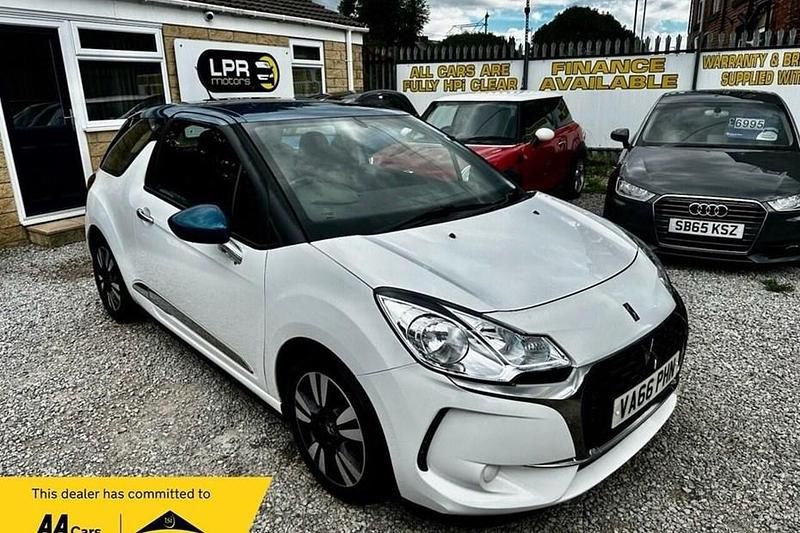White Used 2017 DS Automobiles DS3 Chic Hatchback | £5,495 (Fair price) - Image 1/1