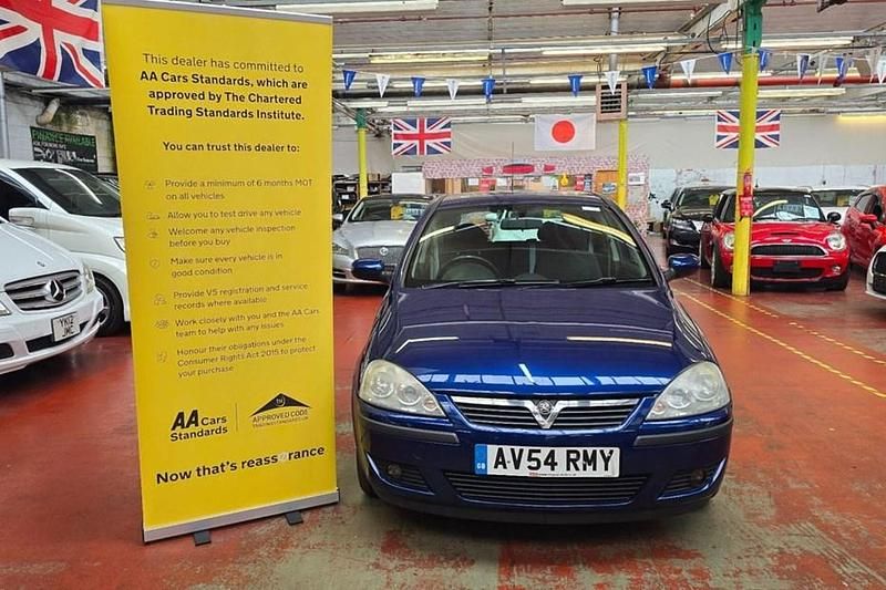 Used Vauxhall Corsa 2004 Blue Hatchback