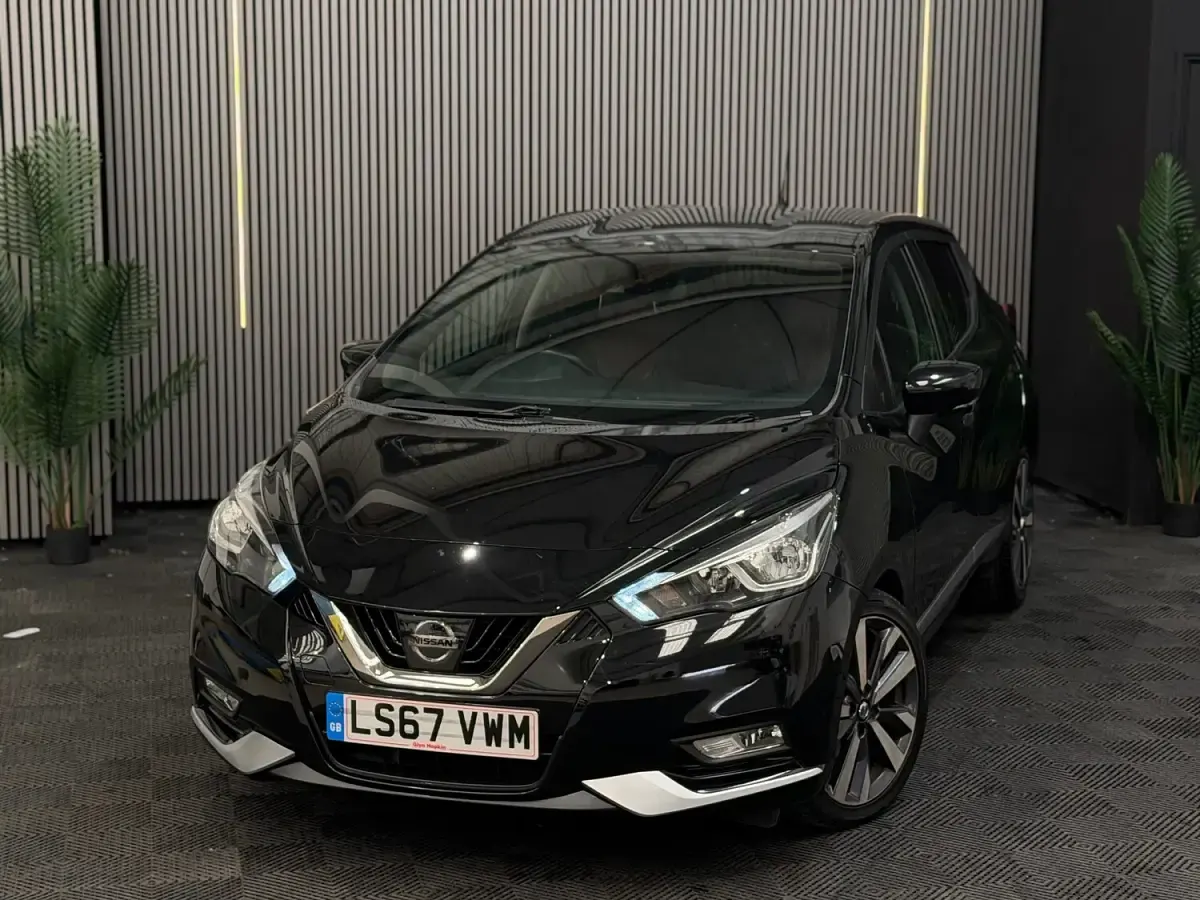 Used Nissan Micra S 90 HP (66 kW) 2017 Black Hatchback