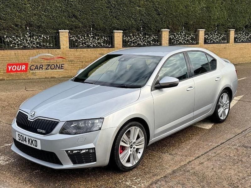Silver Used 2014 Skoda Octavia vRS Hatchback | £10,000 (Fair price) - Image 1/4