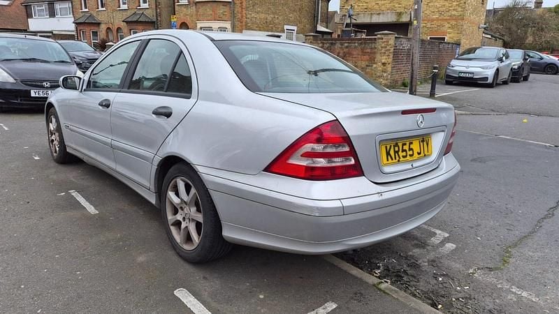 Used Mercedes C180 Classic 2005 Silver Sedan
