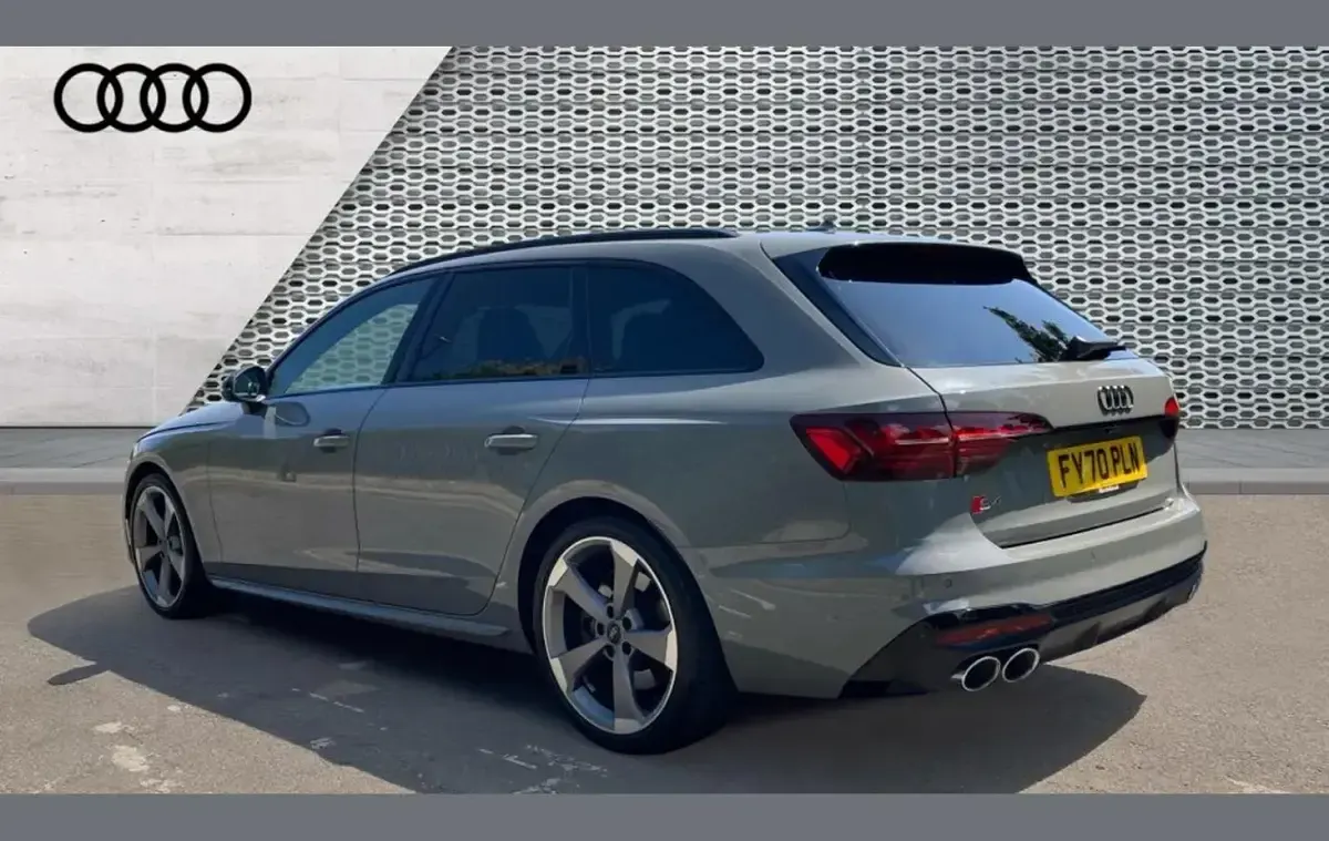 Used Audi A4 Black Edition 347 HP (255 kW) 2020 Grey Estate