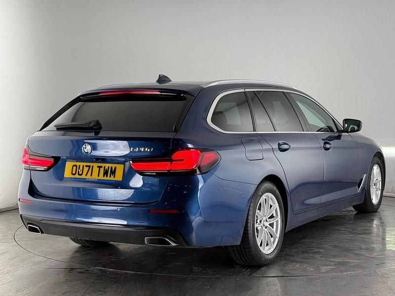 Used BMW 520 2021 Blue Estate