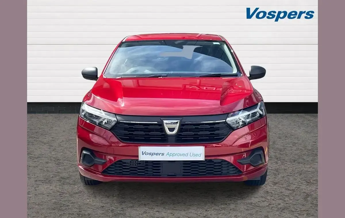 Usado Dacia Sandero Essentiel 90 HP (66 kW) 2021 Vermelho Citadino