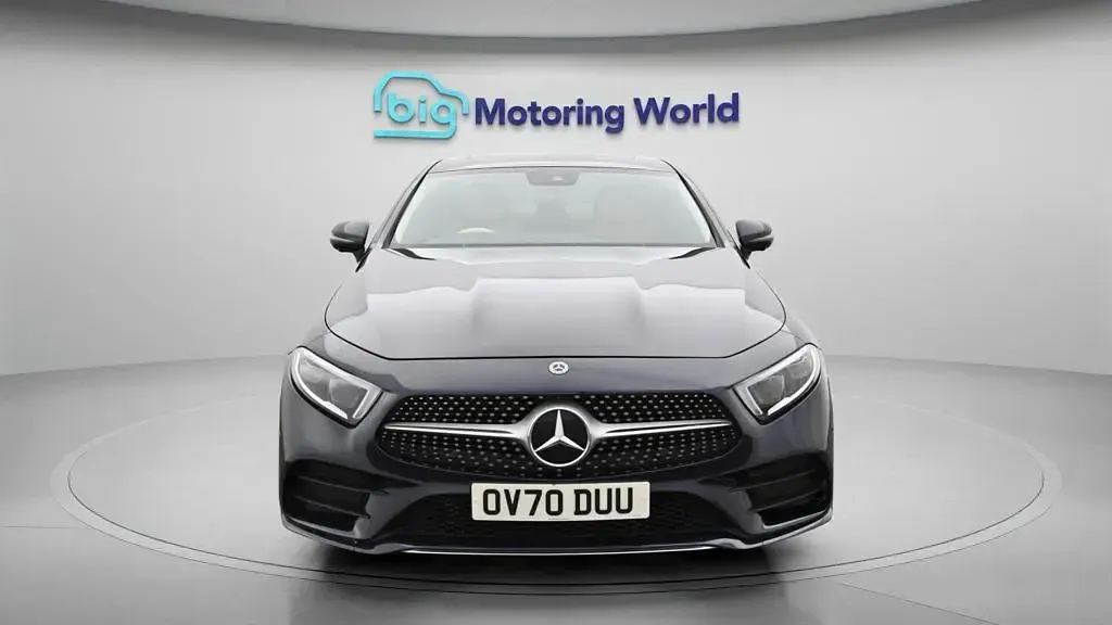 Used Mercedes CLS300 AMG line 245 HP (180 kW) 2020 Blue Coupe
