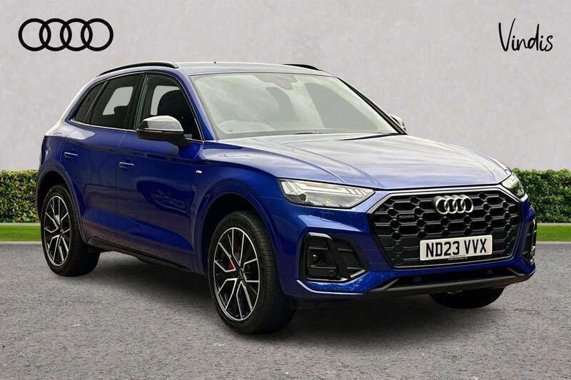 Blue Used 2023 Audi Q5 Comfort SUV | £39,900 (Good price) - Image 1/3