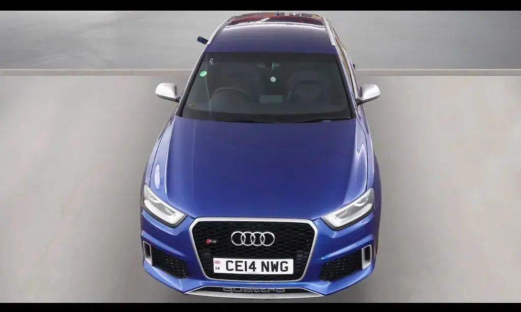 Used Audi RS Q3 Comfort 310 HP (228 kW) 2014 Blue SUV