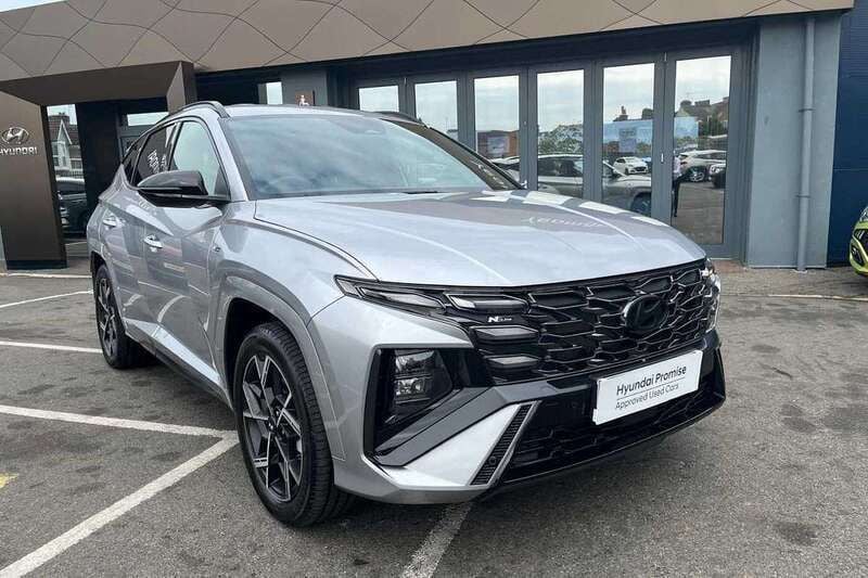 Silver Used 2025 Hyundai Tucson N Line SUV | £35,995 - Image 1/4