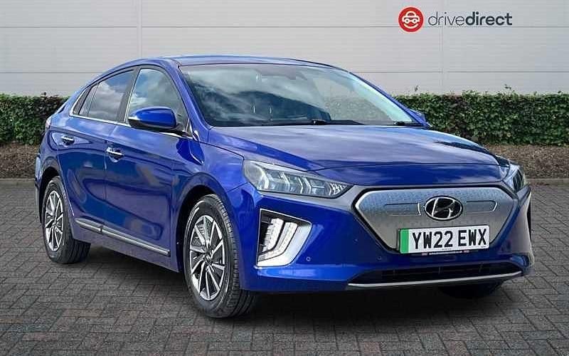 Pearl intense blue Used 2021 Hyundai Ioniq 6 Premium SE Sedan | £12,840 (Fair price) - Image 1/4