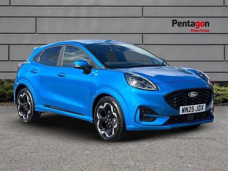 Blue Used 2025 Ford Puma ST-Line X Hatchback | £21,695 (Fair price) - Image 1/4