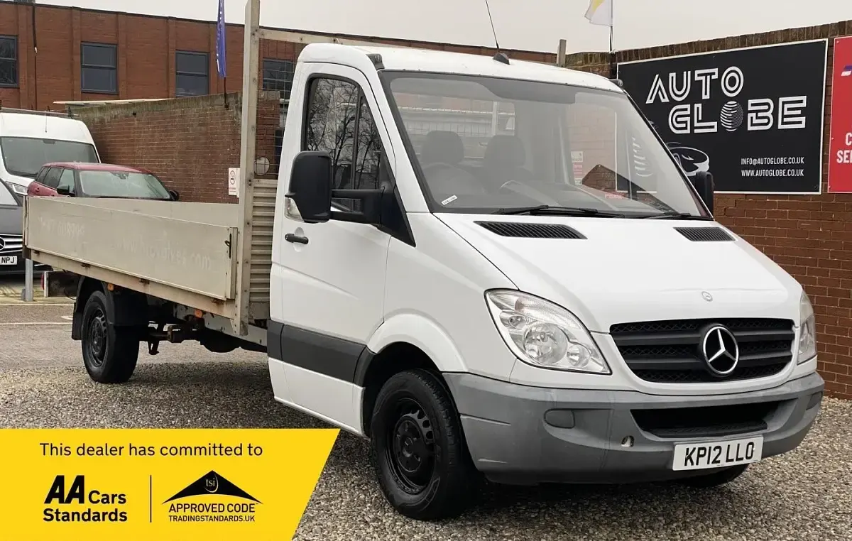 Begagnad Mercedes Sprinter 2012 Vit Van
